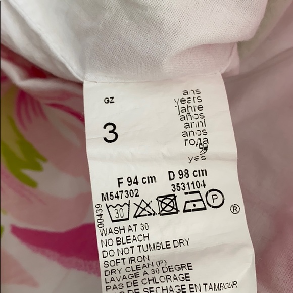 3Pommes Flowered Balloon Dress - Picture 4 of 5